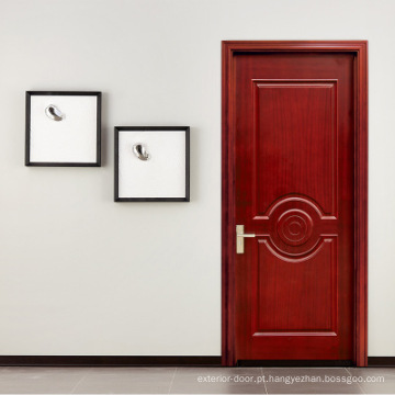 projetos interiores modernos da porta da entrada da porta da madeira da qualidade superior